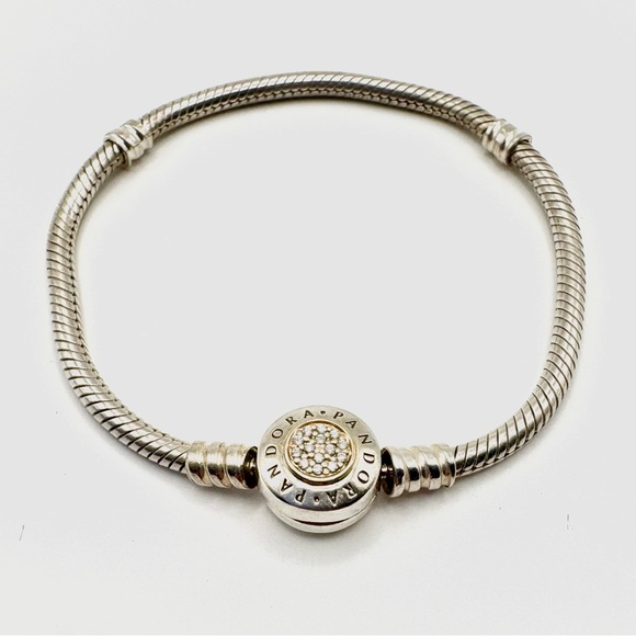Pandora Jewelry - Pandora Sterling Silver Bracelet with 585 Gold Accents